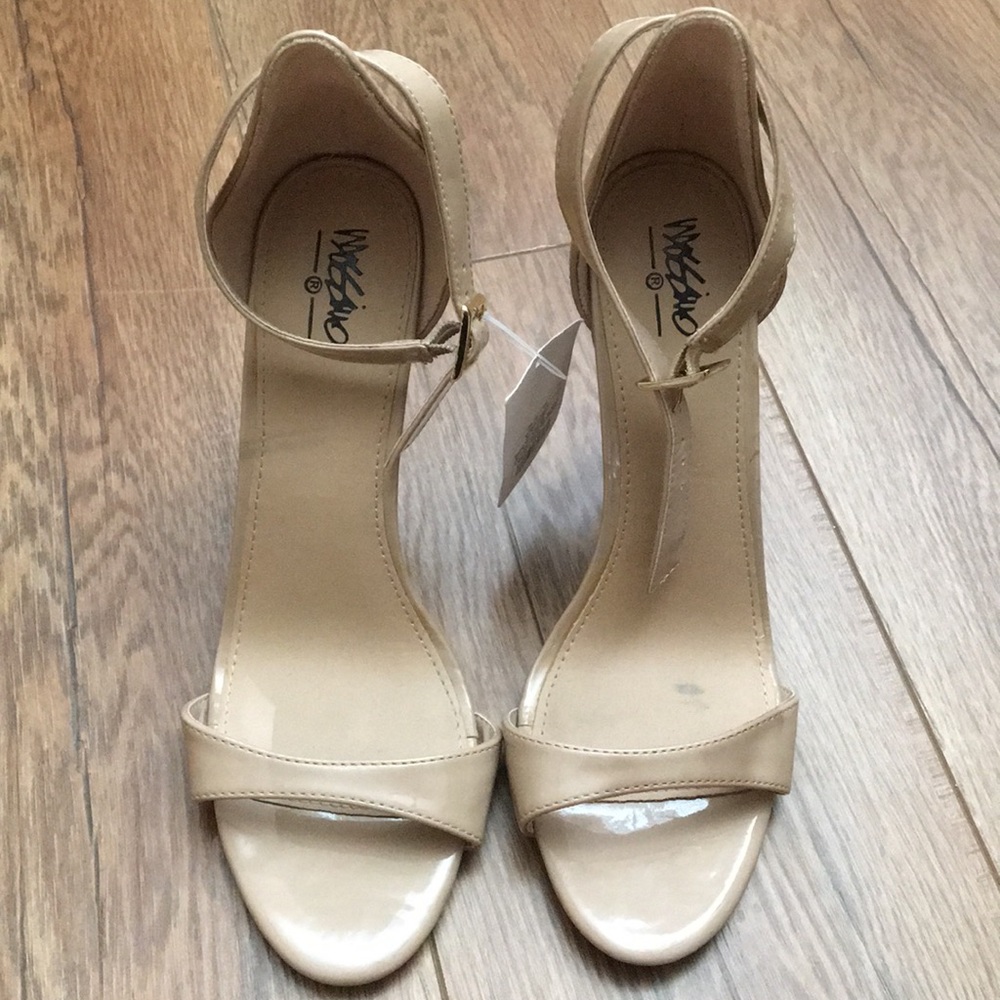 Nude/blush color high heels